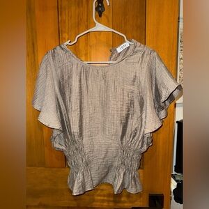 Lilyful Tan/green Textured Fabric